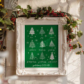 クリスマスフルーツ聖霊ガラテヤの聖句 ポスター