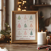 クリスマスフルーツ聖霊ガラテヤの聖句 ポスター