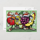 クリスマスフルーツ シーズンポストカード (正面/裏面)