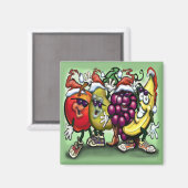 クリスマスフルーツ マグネット (正面/裏面)