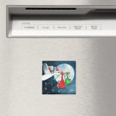 クリスマスフレンズと家族by Bihrle マグネット (インサイチュ (食洗機))