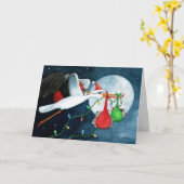 クリスマスフレンズファミリーペッツバイビハレ カード (黄色い花)