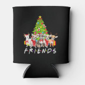 クリスマスフレンドズドッグ 缶クーラー (正面)