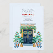 クリスマスフロントドア移動のお知らせ シーズンカード (正面/裏面)