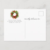 クリスマスフロントドア移動 案内ポストカード (裏面)