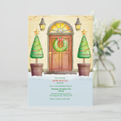 クリスマスフロントドア 招待状 (スタンド正面)