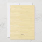 クリスマスフロントドア 招待状 (裏面)