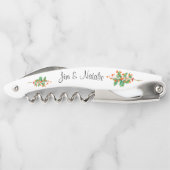 クリスマスフローラとオーナメント ソムリエナイフ (裏面)