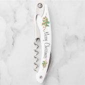 クリスマスフローラとオーナメント ソムリエナイフ (正面)