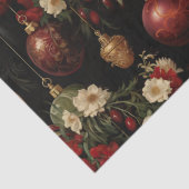 クリスマスフローラオーナメントの切り離し 薄葉紙 (詳細)