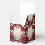 クリスマスフローラキャンディカネスホリデーフェイスボックス フェイバーボックス (オープン)