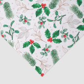 クリスマスフローラグリーンフェスティバルウィンターホリデー 薄葉紙 (詳細)