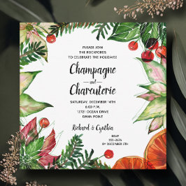 クリスマスフローラシャルキュテリー 招待状