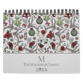 クリスマスフローラトナディアシカスカルバラサボテン カレンダー (カバー)