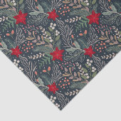 クリスマスフローラポインセチア冬ヘザー 薄葉紙 (詳細)