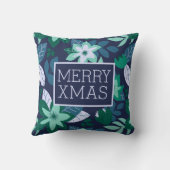 クリスマスフローラメリークリスマス休日 クッション (裏面)