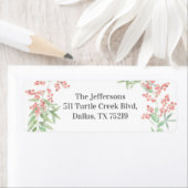 クリスマスフローラリース返却ラベルシール ラベル (インサイチュ)