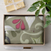 クリスマスフローラルパターンティッシュペーパー 薄葉紙 (ギフト)