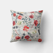 クリスマスフローラ木製の板 クッション (裏面)