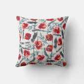 クリスマスフローラ木製の板 クッション (裏面)