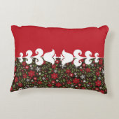クリスマスフローラ用の枕 アクセントクッション (裏面)