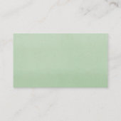 クリスマスフローラ赤グリーン金ゴールドおむつラッフル エンクロージャーカード (裏面)