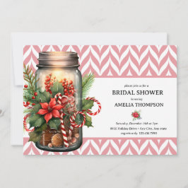 クリスマスフローラ |クリスマスブライダルシャワー 招待状