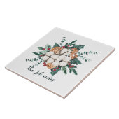 クリスマスフローラ タイル (側面)