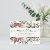 クリスマスフローラ |引かわいらし越し 案内ポストカード (スタンド正面)