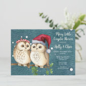 クリスマスフールズカップルズシャワー招待状 招待状 (スタンド正面)