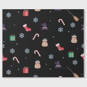 クリスマスブオナベファナ ラッピングペーパー (フラット)