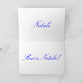 クリスマスブオンナタレ2世 シーズンカード (内部)