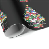 クリスマスブックの予約すべてクリスマスギフト司書 ラッピングペーパー (ロールコーナー)