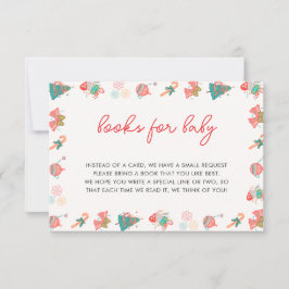 クリスマスブックカードベビー サンキューカード