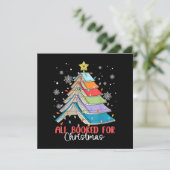 クリスマスブッククリスマスツリーのライトの予約すべて サンキューカード (スタンド正面)