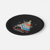 クリスマスブッククリスマスツリーのライトの予約すべて ペーパープレート (アングル)