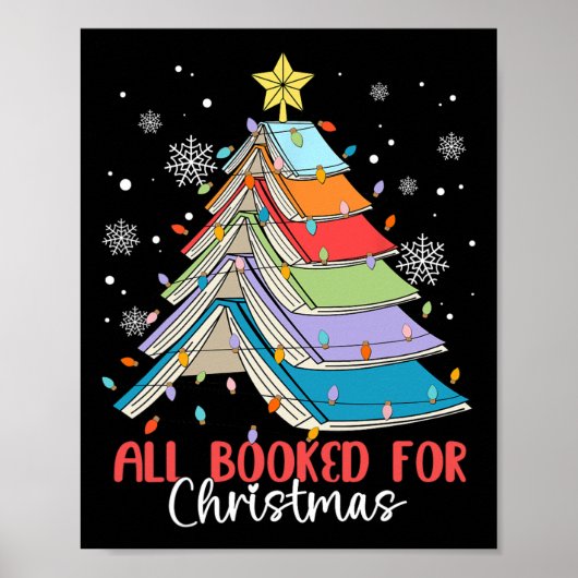 クリスマスブッククリスマスツリーのライトの予約すべて ポスター (正面)