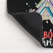 クリスマスブッククリスマスツリーのライトの予約すべて マウスパッド (コーナー)