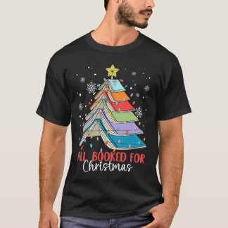 クリスマスブッククリスマスツリーのライトの予約すべて Tシャツ
