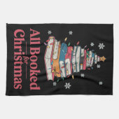 クリスマスブックツリーのライトを予約 キッチンタオル (横)