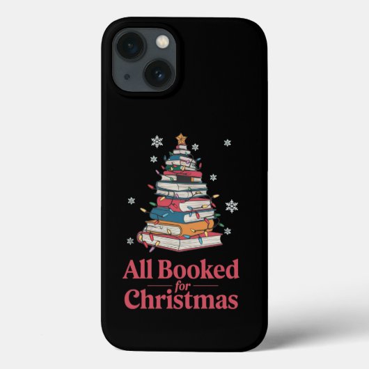 クリスマスブックツリーライトのための全て予約済み Case-Mate iPhoneケース (裏面)