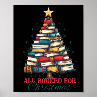 クリスマスブックツリーライトクリスマスのため全て予約済み ポスター