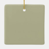 クリスマスブックツリー用に予約されたすべてのクリスマス先生 セラミックオーナメント (裏面)