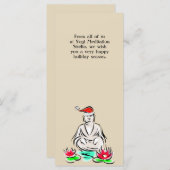 クリスマスブッダスケッチ (正面/裏面)