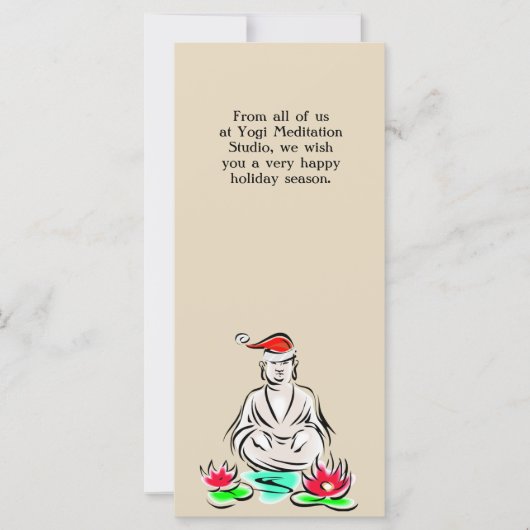 クリスマスブッダスケッチ (正面)