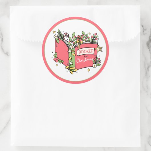 クリスマスブッ読クス ラウンドシール (バッグ)