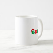 クリスマスブラおもしろいーことわざミームクリスマスファミリーメンズW コーヒーマグカップ (正面右)