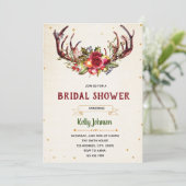 クリスマスブライダルシャワーパーティの招待状 招待状 (スタンド正面)