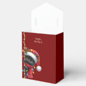 クリスマスブラックキャットホリデーギフトボックス フェイバーボックス (オープン)