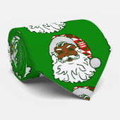 クリスマスブラックサンタクロースkolzaa kente ネクタイ (ロール)